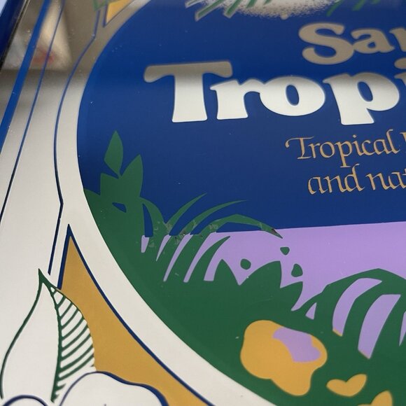 Vintage San Tropique Bar Mirror Sign Tropical Island Rum Framed 1989 - Picture 13 of 13